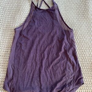 Lululemon Athletica Dark Purple Tank Top